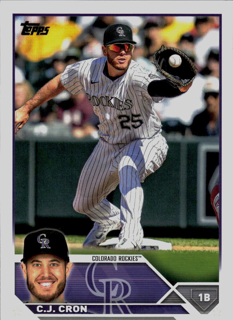 2023 Topps #63 C.J. Cron
