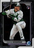 2024 Bowman Chrome #25 Hunter Goodman