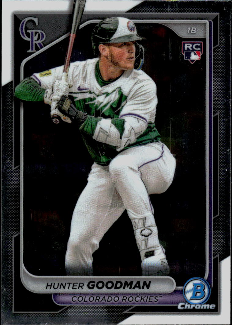 2024 Bowman Chrome #25 Hunter Goodman