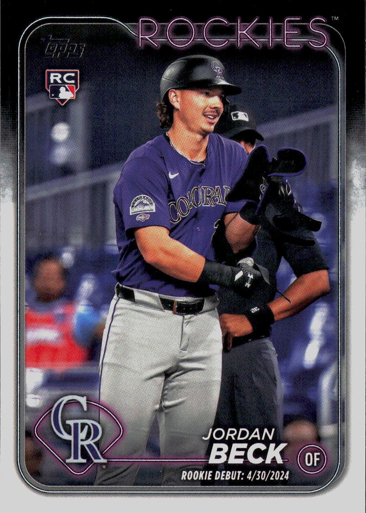 2024 Topps Update #US198 Jordan Beck