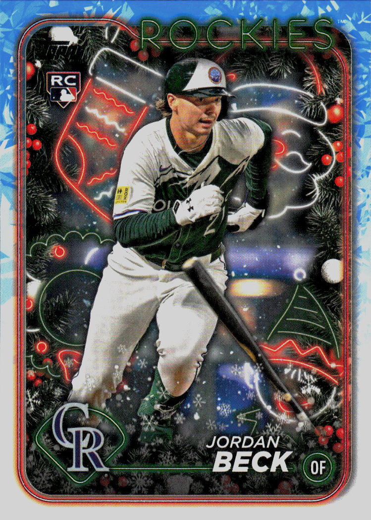 2024 Topps Holiday #H64 Jordan Beck