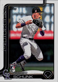 2025 Topps #196 Aaron Schunk