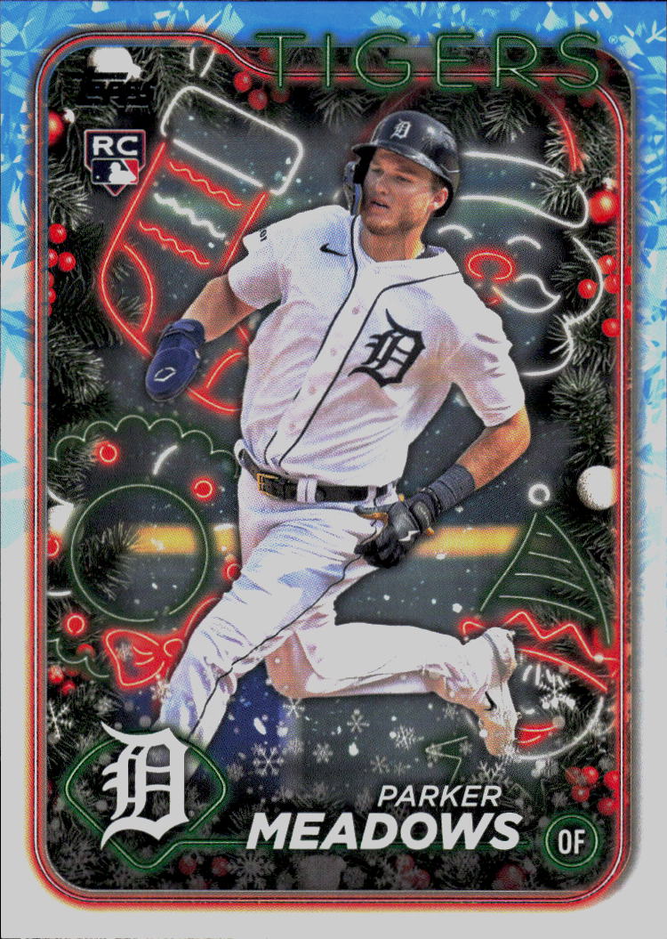 2024 Topps Holiday #H149 Parker Meadows