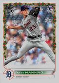2022 Topps Holiday #HW58 Matt Manning