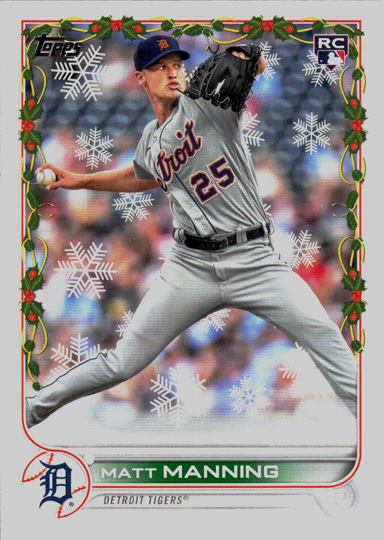 2022 Topps Holiday #HW58 Matt Manning