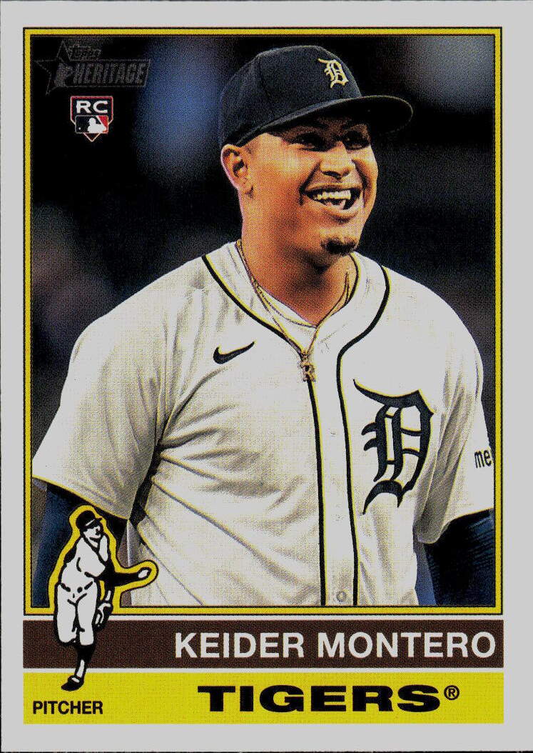 2025 Topps Heritage #41 Keider Montero
