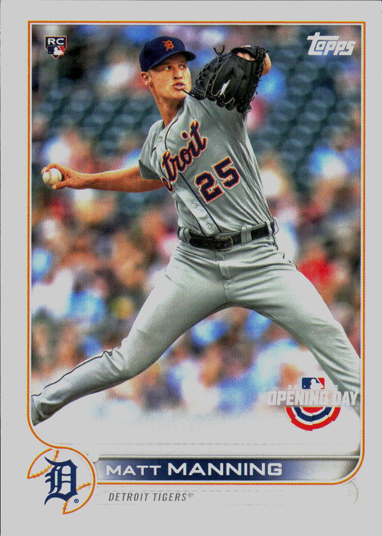 2022 Topps Opening Day #102 Matt Manning