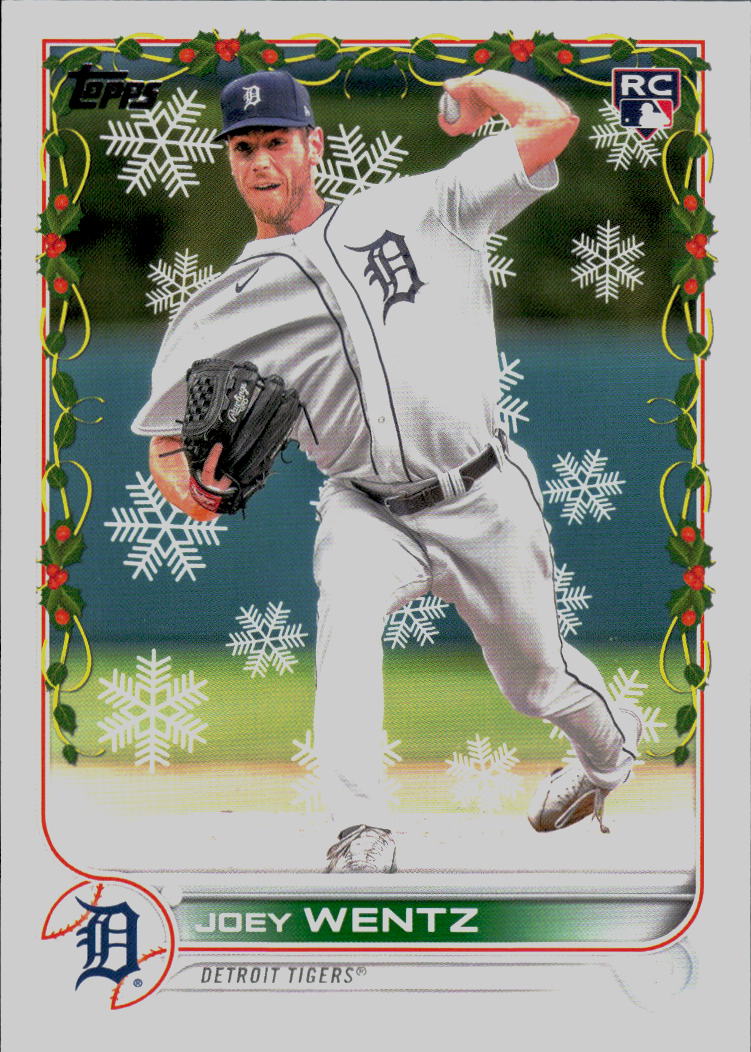 2022 Topps Holiday #HW96 Joey Wentz
