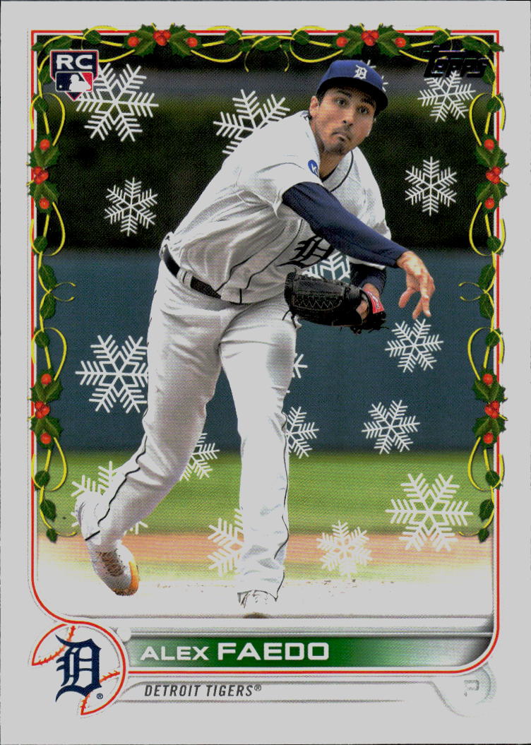 2022 Topps Holiday #HW108 Alex Faedo