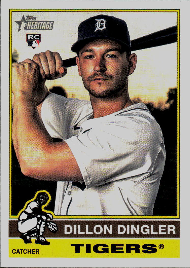 2025 Topps Heritage #130 Dillon Dingler