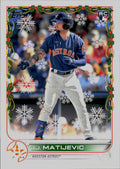 2022 Topps Holiday #HW136 J.J. Matijevic