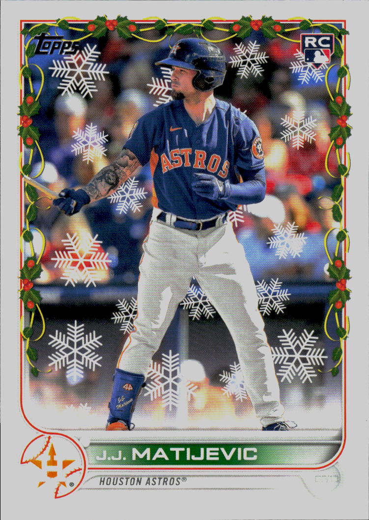 2022 Topps Holiday #HW136 J.J. Matijevic