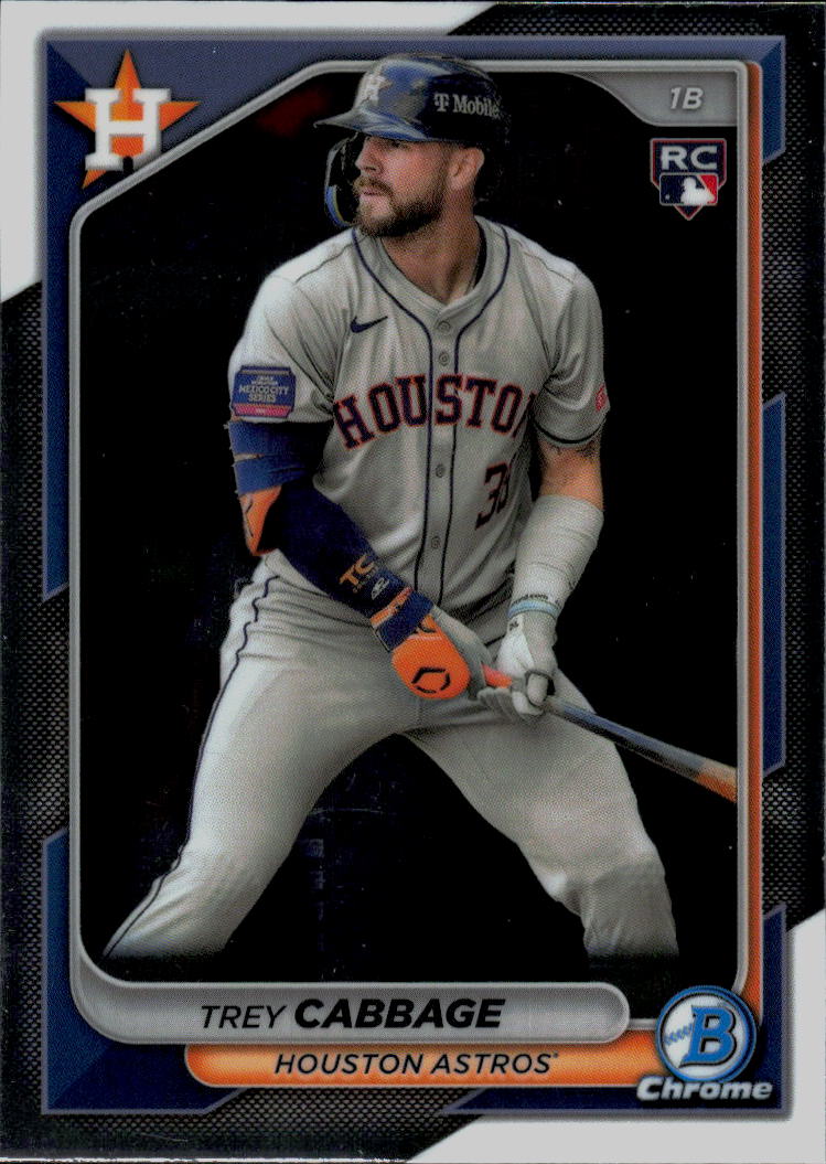 2024 Bowman Chrome #100 Trey Cabbage