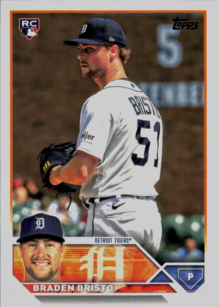 2023 Topps Update #US282 Braden Bristo