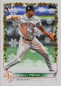 2022 Topps Holiday #HW129 Jeremy Pena