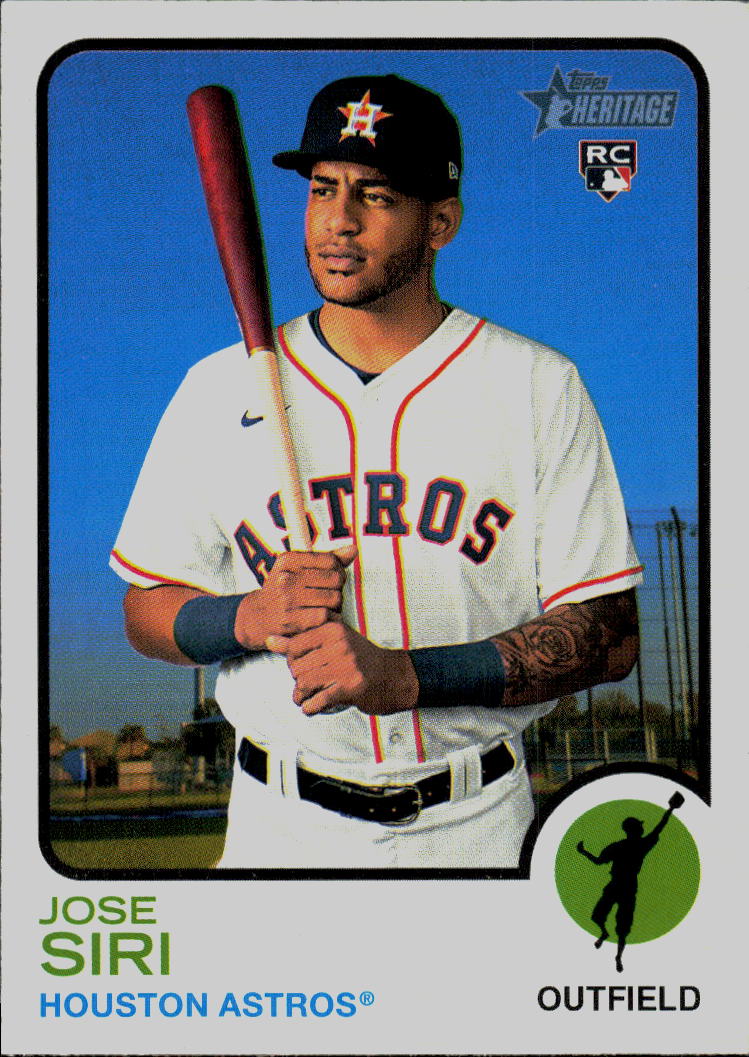 2022 Topps Heritage #256 Jose Siri
