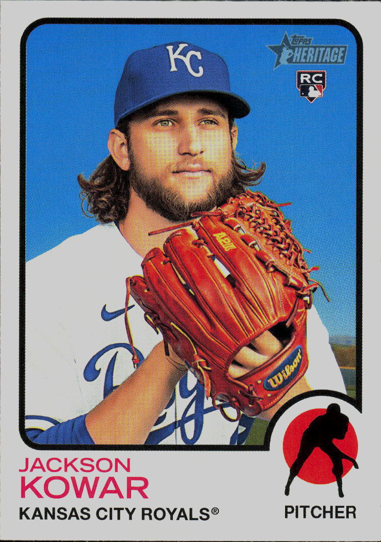 2022 Topps Heritage #155 Jackson Kowar