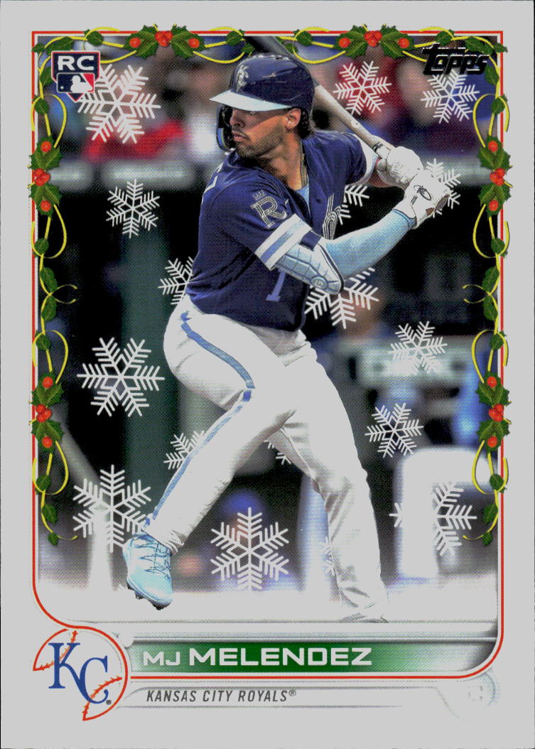 2022 Topps Holiday #HW78b MJ Melendez