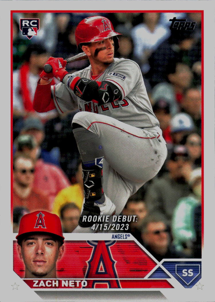 2023 Topps Update #US329 Zach Neto