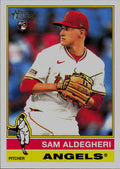 2025 Topps Heritage #322 Sam Aldegheri