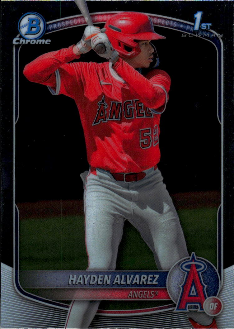 2025 Bowman #BCP-12 Hayden Alvarez Chrome Prospects