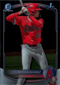 2025 Bowman #BCP-12 Hayden Alvarez Chrome Prospects