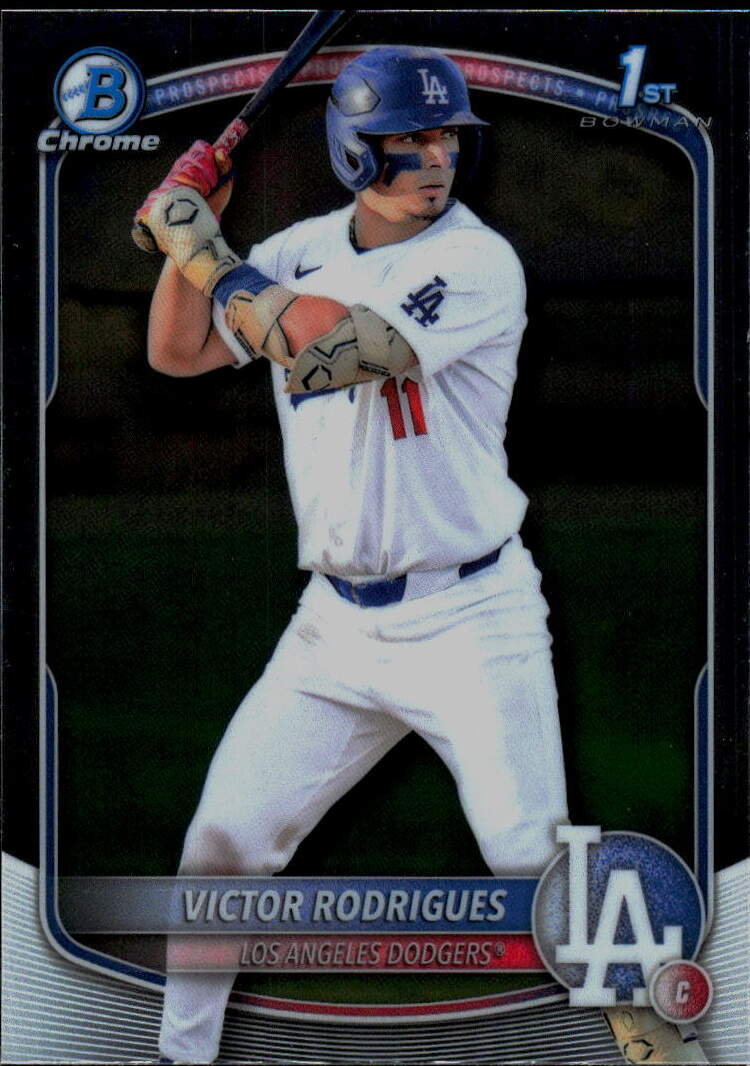 2025 Bowman #BCP-45 Victor Rodrigues Chrome Prospects