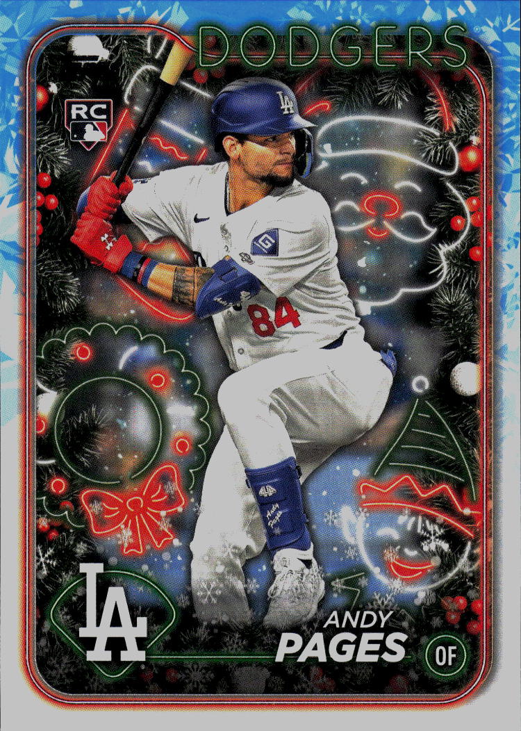 2024 Topps Holiday #H103 Andy Pages