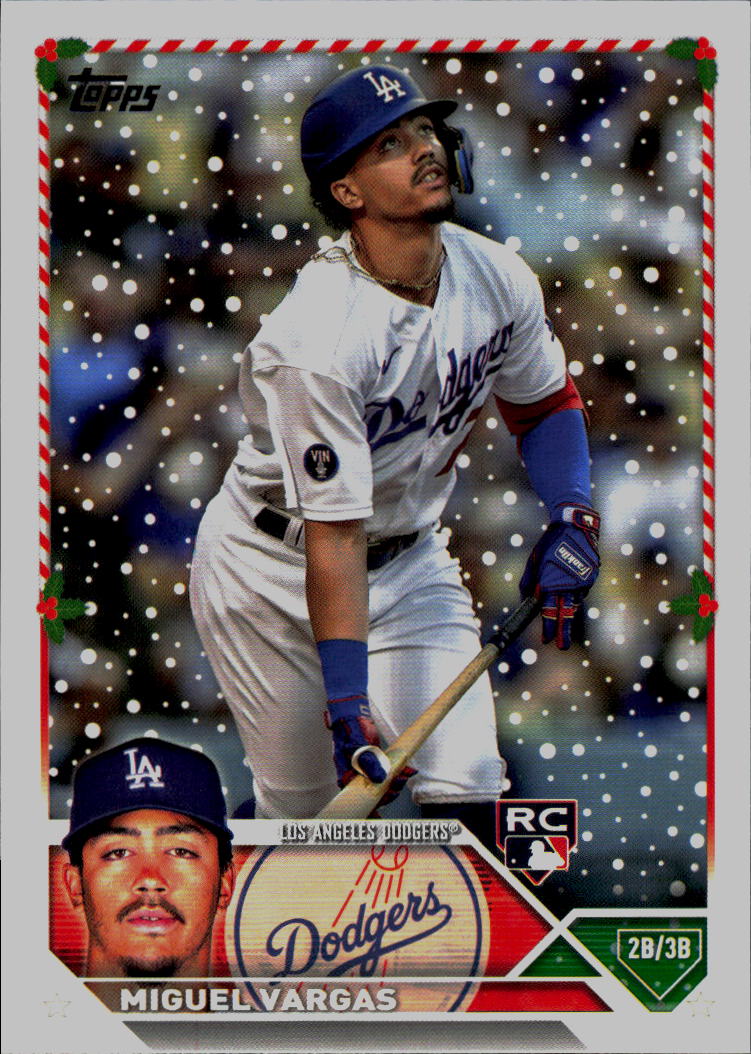 2023 Topps Holiday #H172 Miguel Vargas