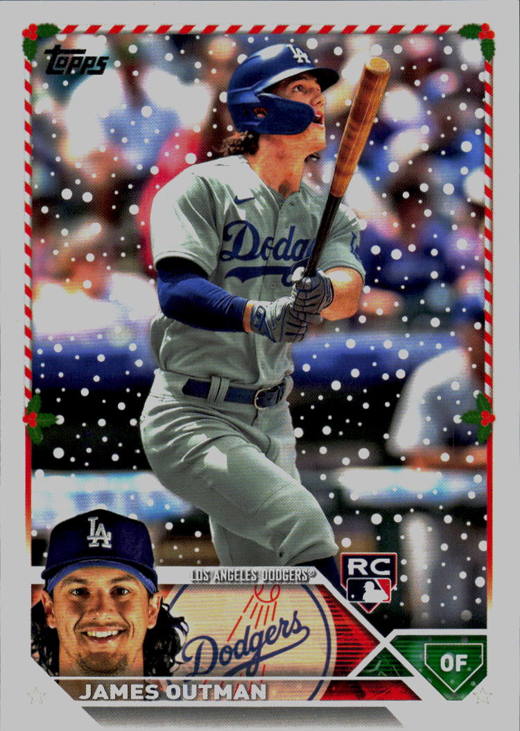 2023 Topps Holiday #H186 James Outman