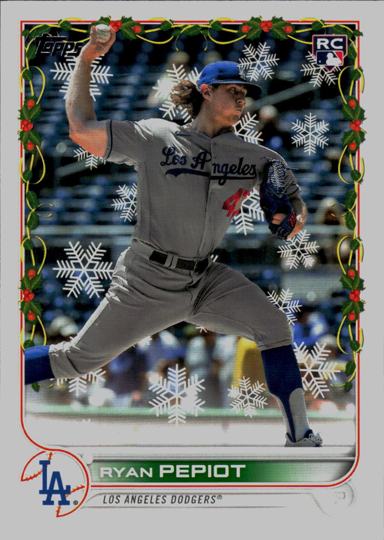 2022 Topps Holiday #HW168 Ryan Pepiot