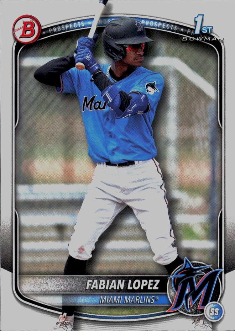 2025 Bowman #BP-19 Fabian Lopez Prospects