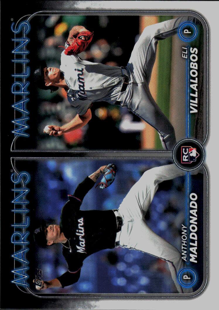 2024 Topps Update #US305 Eli Villalobos / Anthony Maldonado RCOM,