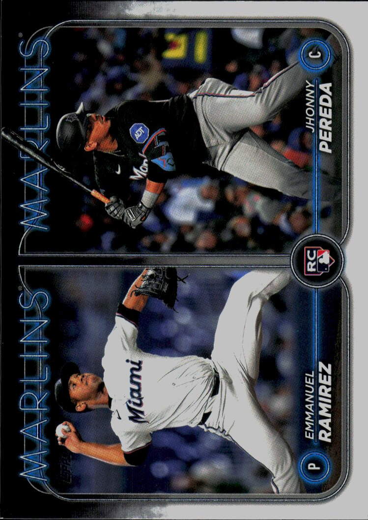 2024 Topps Update #US185 Jhonny Pereda / Emmanuel Ramirez RCOM,