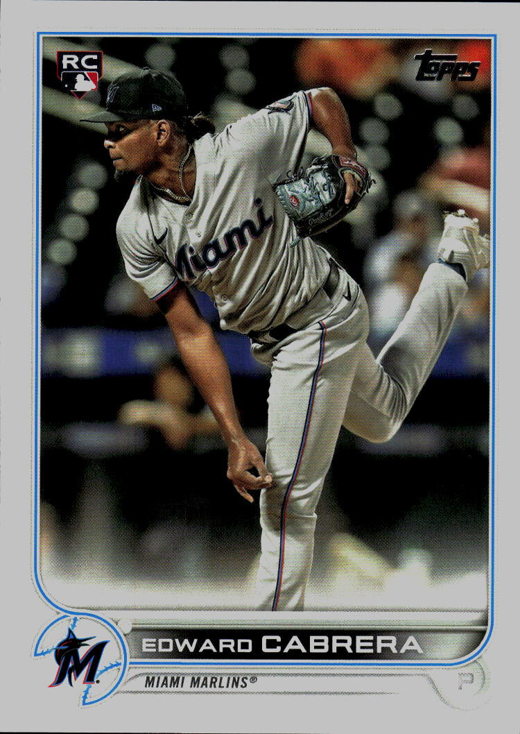 2022 Topps #566 Edward Cabrera
