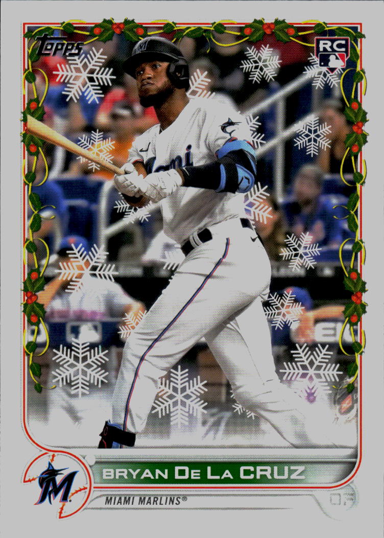 2022 Topps Holiday #HW113 Bryan De La Cruz