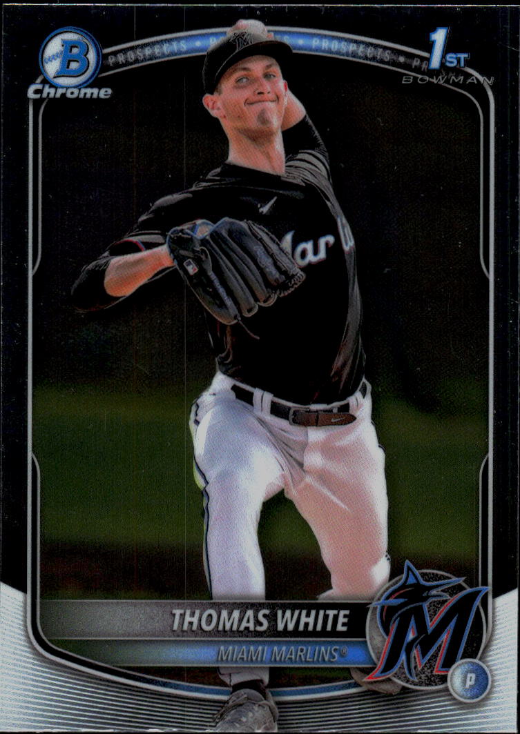 2025 Bowman #BCP-69 Thomas White Chrome Prospects