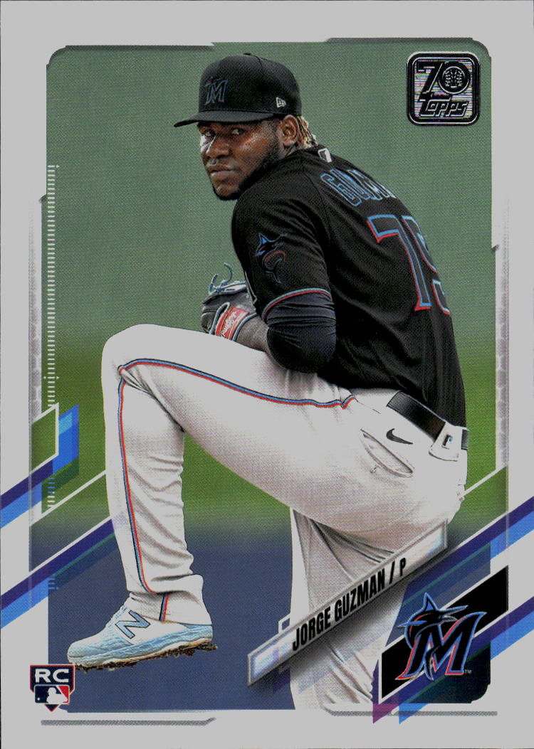 2021 Topps Update #US321 Jorge Guzman