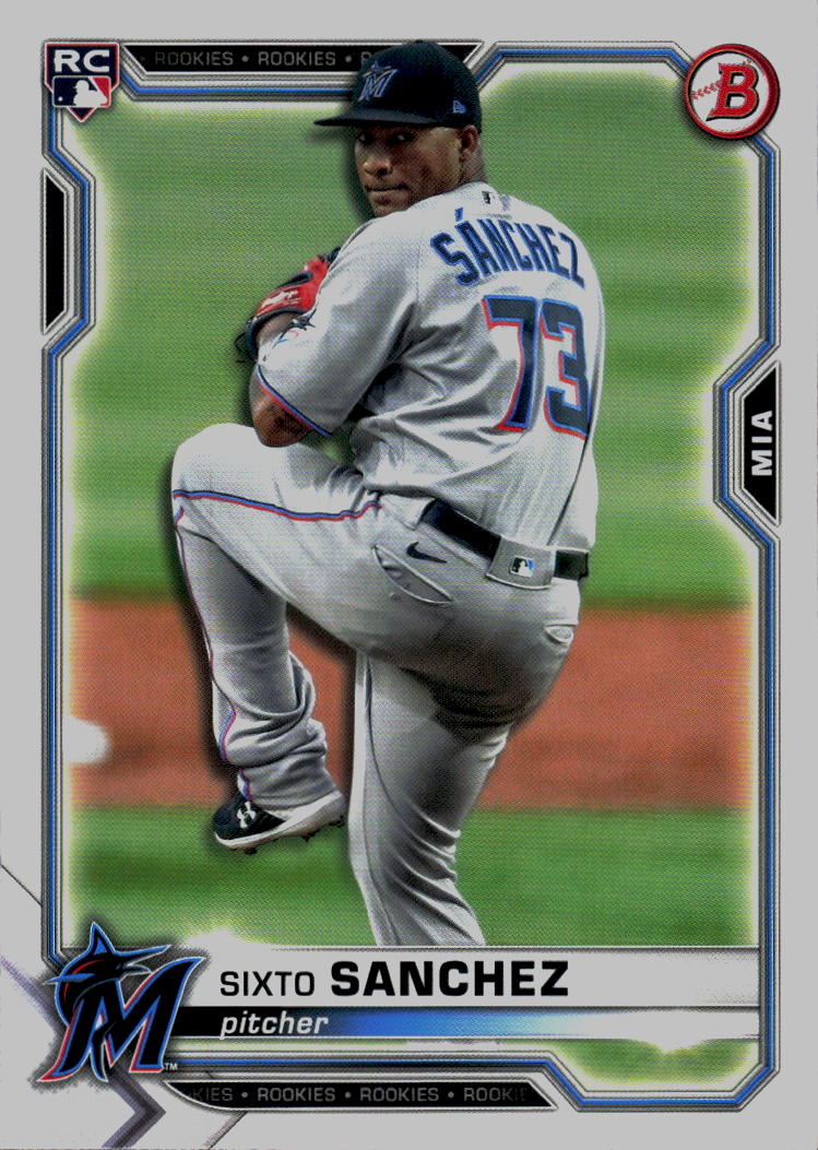 2021 Bowman #13 Sixto Sanchez