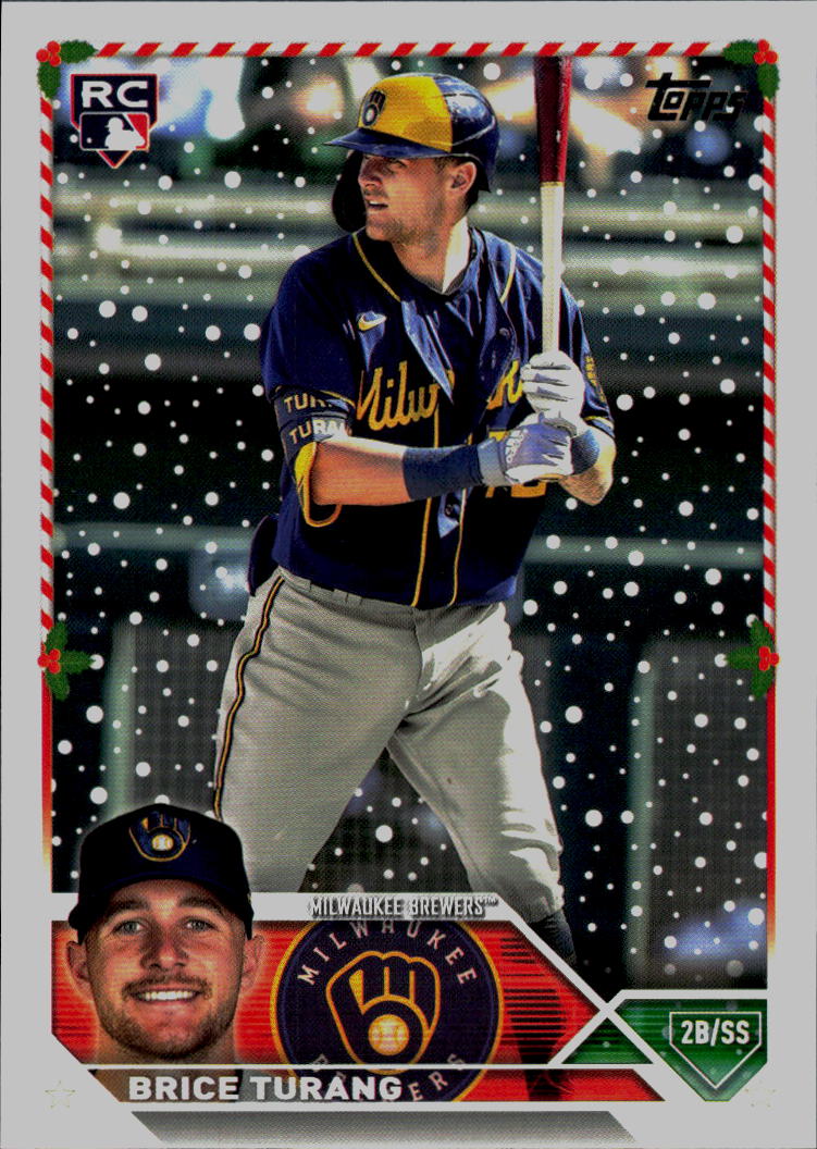 2023 Topps Holiday #H52 Brice Turang