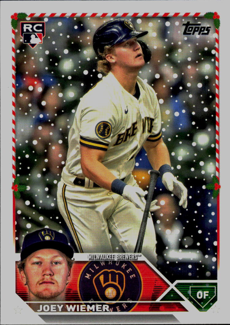 2023 Topps Holiday #H101 Joey Wiemer