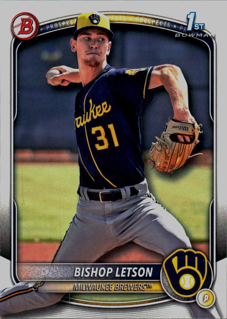 2025 Bowman #BP-30 Bishop Letson Prospects