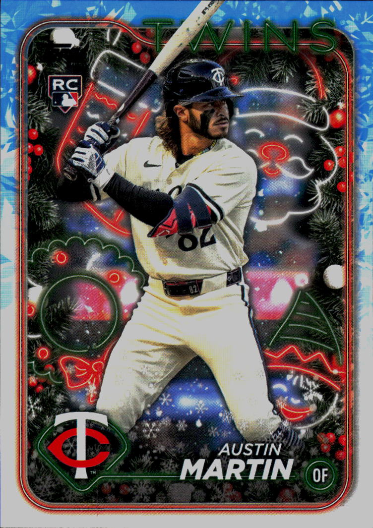 2024 Topps Holiday #H67 Austin Martin