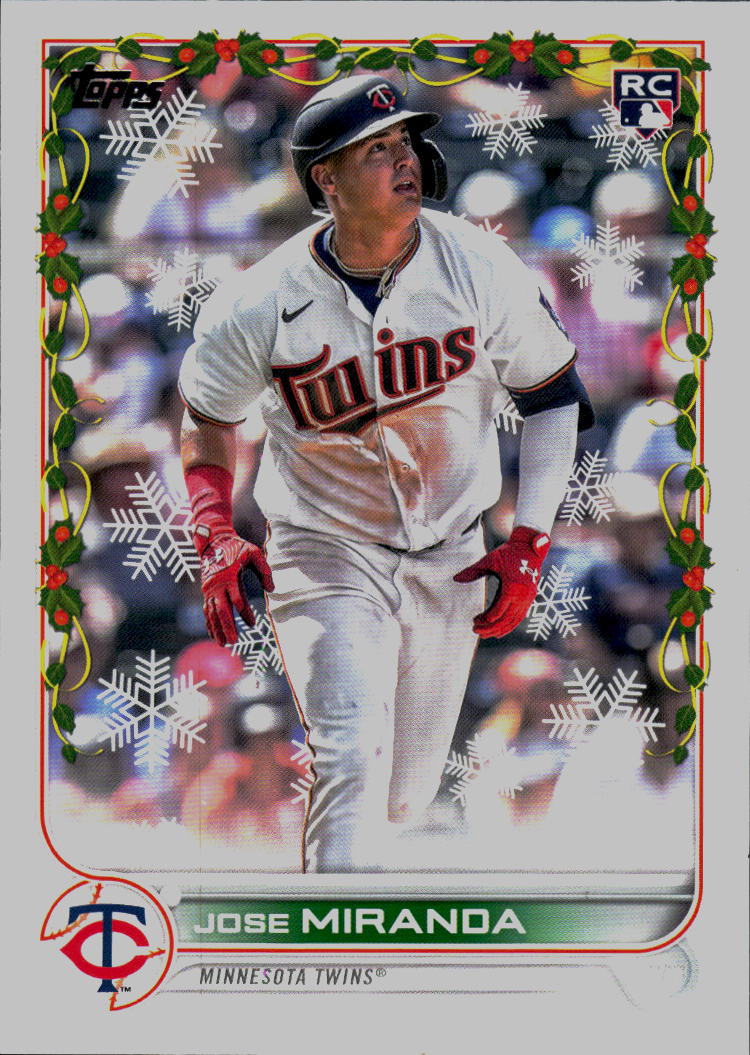 2022 Topps Holiday #HW52 Jose Miranda