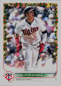 2022 Topps Holiday #HW52 Jose Miranda