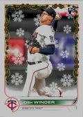 2022 Topps Holiday #HW140 Josh Winder