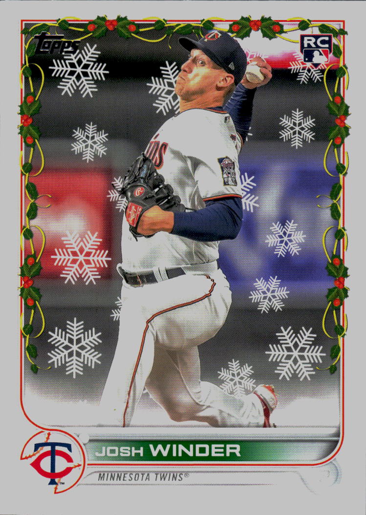 2022 Topps Holiday #HW140 Josh Winder