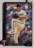 2025 Topps #283 Zebby Matthews