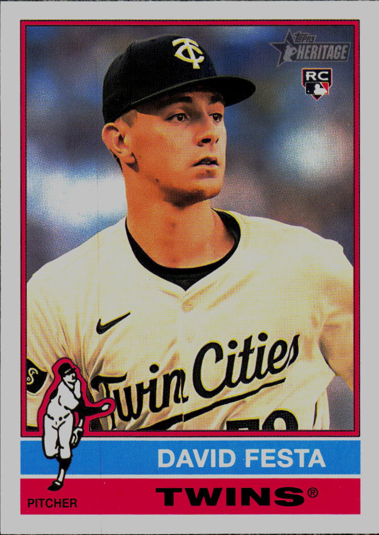 2025 Topps Heritage #249 David Festa Flip Stock