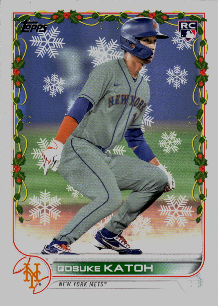 2022 Topps Holiday #HW149 Gosuke Katoh